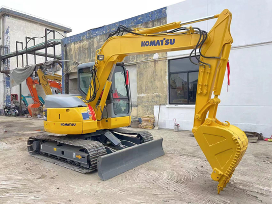Αρχικό 2020 Komatsu PC78US Mini Excavator με χαμηλές ώρες εργασίας και υδραυλική αντλία