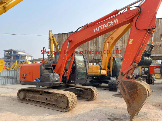 Παγκόσμιο Χρησιμοποιούμενο Hitachi ZX130 Εκσκαφέας 66 k Machine βάρος για Μηχανική Κατασκευή