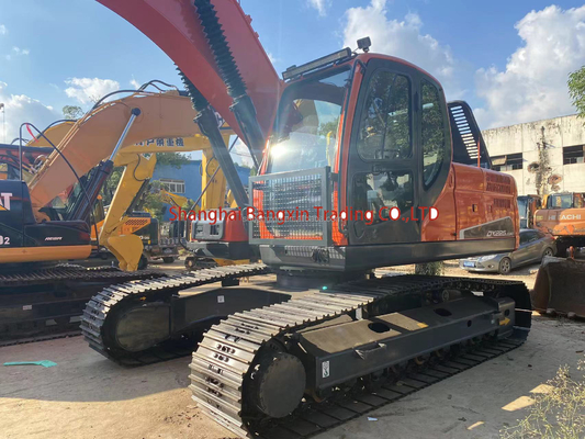 Χρησιμοποιούμενη εκσκαφέας Doosan DH225LC-9 7 ημέρες μηχανή παράδοσης βάρος 21000 KG καλή κατάσταση