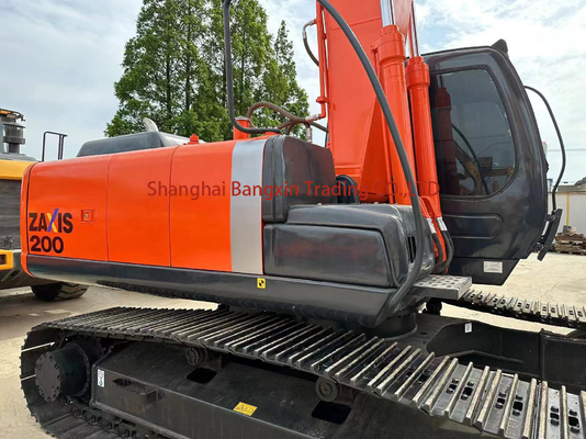 Χρησιμοποιούμενη εκσκαφέας Hitachi ZX200-HHE με 90% βαθμό και πιστοποίηση EPA / CE