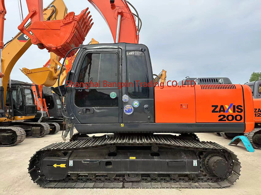 Χρησιμοποιούμενη εκσκαφέας Hitachi ZX200-HHE με 90% βαθμό και πιστοποίηση EPA / CE