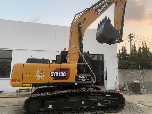 1 έτος μετά την πώληση 21 τόνων Sany χρησιμοποιημένος εξορυκτής SY215C για τη βιομηχανία Keywords