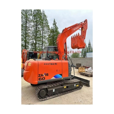 6000 KG Hitachi ZX60 Excavator Δεύτερο χέρι Ιαπωνικά μεταχειρισμένα μηχανήματα και αξιοπιστία