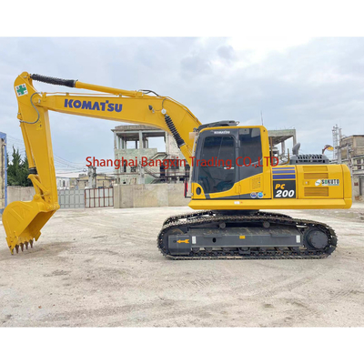 21ΤΟΝ Χρησιμοποιούμενη Εκσκαφέας Komatsu PC210LC-8 με χωρητικότητα κουβάς 1m3