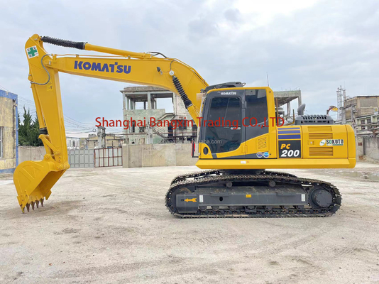21ΤΟΝ Χρησιμοποιούμενη Εκσκαφέας Komatsu PC210LC-8 με χωρητικότητα κουβάς 1m3