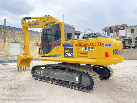 21ΤΟΝ Χρησιμοποιούμενη Εκσκαφέας Komatsu PC210LC-8 με χωρητικότητα κουβάς 1m3