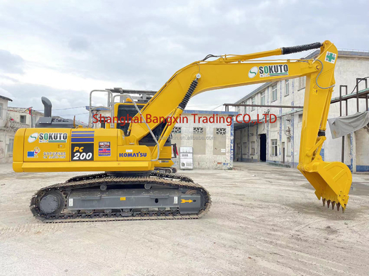 21ΤΟΝ Χρησιμοποιούμενη Εκσκαφέας Komatsu PC210LC-8 με χωρητικότητα κουβάς 1m3