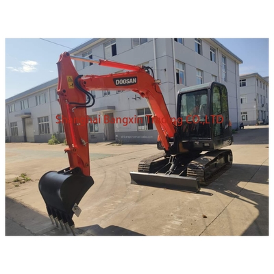 DH60 Doosan Excavator Χρησιμοποιούμενος σκάφτης με πιστοποίηση EPA/CE