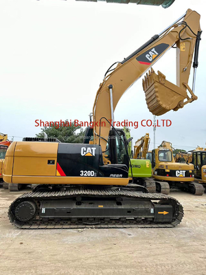 CAT 320D2L Μηχανή εκσκαφής μεταχειρισμένου χειριστή με ισχυρή ισχύ και υδραυλική σταθερότητα
