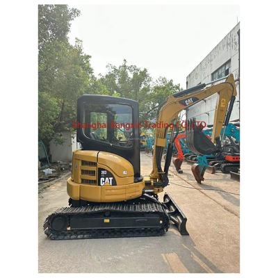 Χρησιμοποιούμενος μίνι εκσκαφέας CAT 303 προς πώληση 3000 KG βάρος μηχανής αρχική υδραυλική βαλβίδα
