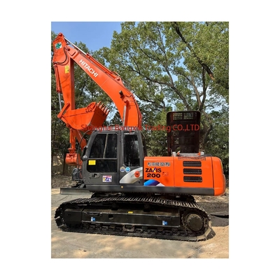 Χρησιμοποιούμενη εκσκαφέας Hitachi ZX200 με 700 ώρες εργασίας και γρήγορη παράδοση 7 ημερών