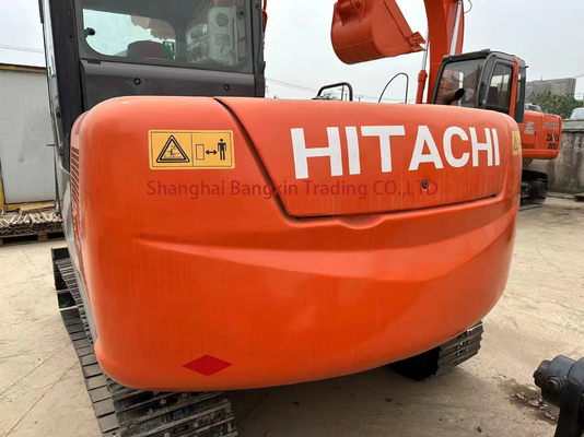 Χρησιμοποιούμενος εξορυκτής Hitachi ZX60 Mini με ισχυρή ισχύ και υδραυλική σταθερότητα