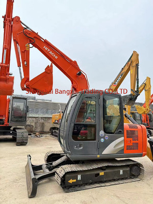 Χρησιμοποιούμενος εξορυκτής Hitachi ZX60 Mini με ισχυρή ισχύ και υδραυλική σταθερότητα