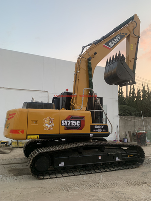 Μεγάλη ισχύς Sany SY215 Crawler Excavator σε εξαιρετική κατάσταση