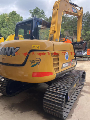 Πιστοποιημένος EPA/CE Sany SY75 Mini Excavator που χρησιμοποιείται με ισχυρή ισχύ και σταθερότητα