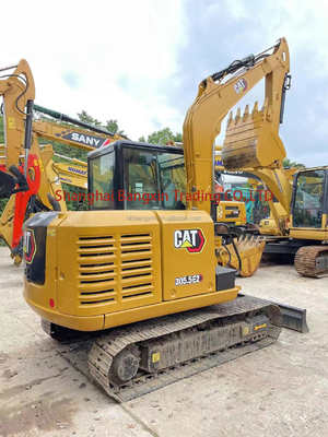 Κατασκευασμένο Cat 305.5E2 Excavator 90% Σιδηροδρομικές γραμμές Χρησιμοποιούμενος Mini Excavator με δωρεάν αποστολή