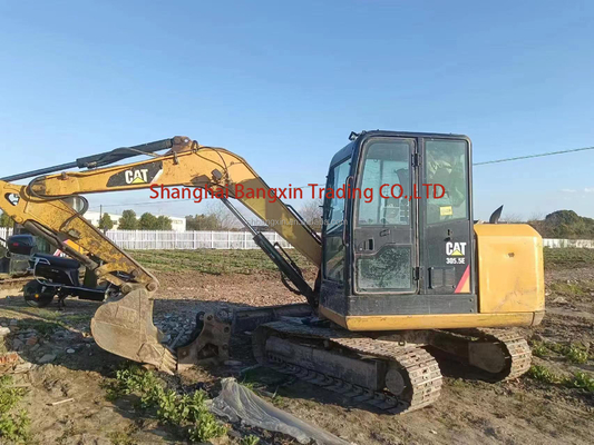 Κατασκευασμένο Cat 305.5E2 Excavator 90% Σιδηροδρομικές γραμμές Χρησιμοποιούμενος Mini Excavator με δωρεάν αποστολή