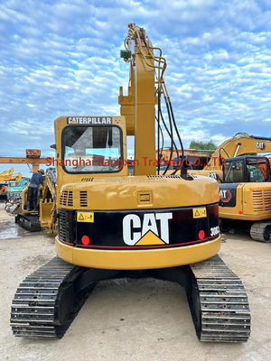 8ton Μέσο σκάφος Cat 308C Χρησιμοποιούμενο σκάφος Μεγάλη ισχύς και υδραυλική σταθερότητα