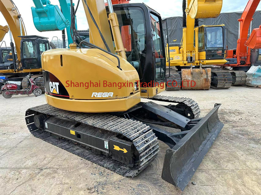 8ton Μέσο σκάφος Cat 308C Χρησιμοποιούμενο σκάφος Μεγάλη ισχύς και υδραυλική σταθερότητα