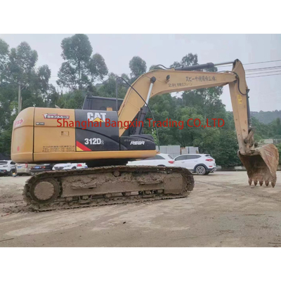 Χρησιμοποιείται 12 τόνων Ιαπωνία Cat 312D2 Excavator Μεγάλη ισχύς και υδραυλική σταθερότητα Προσιτή