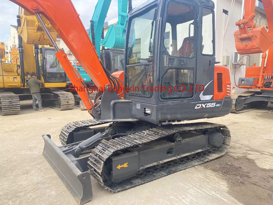 Μπορούμε να επιθεωρήσουμε το Doosan DH55 Mini Excavator με εξαιρετικές επιδόσεις εργασίας και 1
