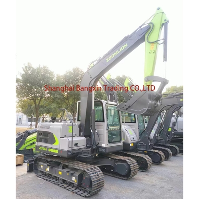 Μετακινούμενος τύπος Excavator Crawler Energy Mining 7 Ton ZOOMLION ZE75 Mini Excavator κατασκευασμένο