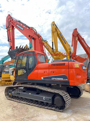 22.5TON Doosan DX225LC Χρησιμοποιούμενος εξορυκτής με αρχική υδραυλική βαλβίδα και δωρεάν αποστολή
