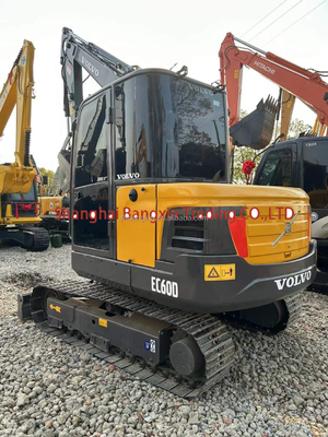 Μικρομηχανή Mini Excavator VOLVO EC60D με ισχυρή ισχύ και υδραυλική σταθερότητα