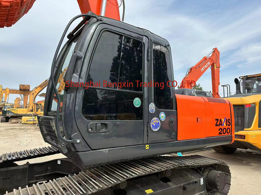 Χρησιμοποιούμενος εξορυκτής Hitachi ZX200-HHE με αρχικό υδραυλικό κύλινδρο
