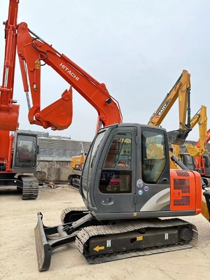 90% Χρησιμοποιούμενο Hitachi ZX60 Μίνι Εκσκαφέας 6 τόνων Κατασκευασμένο στην Ιαπωνία για τις βιομηχανικές σας ανάγκες