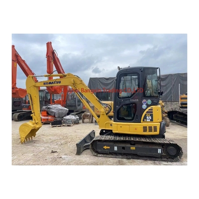 90% χρησιμοποιημένος εξορυκτής PC55MR-2 της Komatsu με δωρεάν αποστολή και υψηλό βάρος λειτουργίας