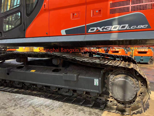 Χρησιμοποιούμενος εξορυκτής Doosan DX300LC-9C με πιστοποίηση EPA/CE και βάρος 30000 KG