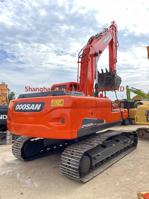 1.5 χωρητικότητα κουβαλιού Doosan DX225LC εξορυκτής πρωτότυπο από την Κορέα για βαριά εργασία