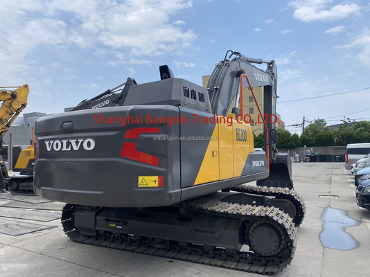 Χρησιμοποιούμενος εξορυκτής VOLVO EC200 Μεγάλος εξορυκτής μηχανών με περίοδο μετά την πώληση 1 έτος