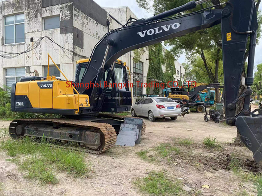 14 τόνους λειτουργικό βάρος Volvo EC140BLC Χρησιμοποιούμενος εξορυκτής σε εξαιρετικές επιδόσεις