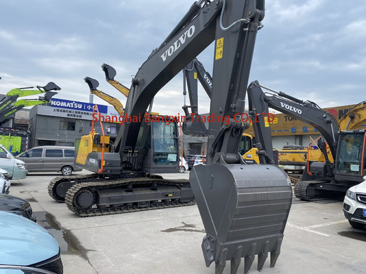 Χρησιμοποιούμενος εξορυκτής Volvo EC200 με βάρος λειτουργίας 20 τόνων και πιστοποίηση EPA/CE