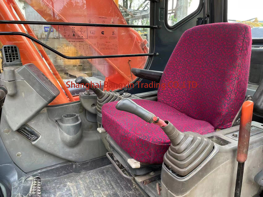 Χρησιμοποιούμενη εκσκαφέας Hitachi ZX200 Crawler Εκσκαφέας δεύτερου χεριού Πρωτότυπη πιστοποίηση EPA / CE