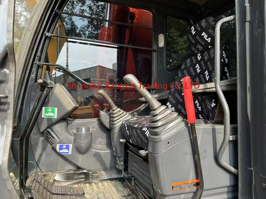 Χρησιμοποιούμενη εκσκαφέας Hitachi ZX200 Crawler Εκσκαφέας δεύτερου χεριού Πρωτότυπη πιστοποίηση EPA / CE