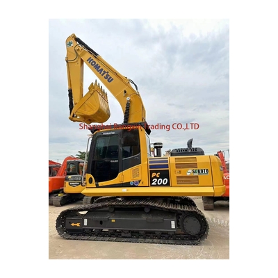 Το κορυφαίο μεταχειρισμένο εξορυκτικό Komatsu PC200-8 από την Ιαπωνία με αρχική υδραυλική αντλία