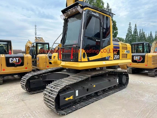 Το κορυφαίο μεταχειρισμένο εξορυκτικό Komatsu PC200-8 από την Ιαπωνία με αρχική υδραυλική αντλία