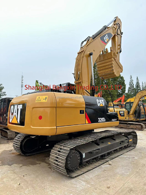 Χρησιμοποιούμενη εκσκαφέας Cat 320D2 με εξαιρετικές επιδόσεις εργασίας και αρχική υδραυλική αντλία