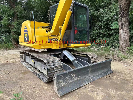 Χρησιμοποιούμενος ορμητικός εξορυκτής Komatsu PC70 με αρχική υδραυλική βαλβίδα σε 7000 KG