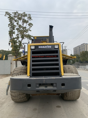 Ο χρόνος παράδοσης του φορτιστή τροχών Komatsu WA470 7 ημέρες ισχυρή ισχύς και υδραυλική σταθερότητα