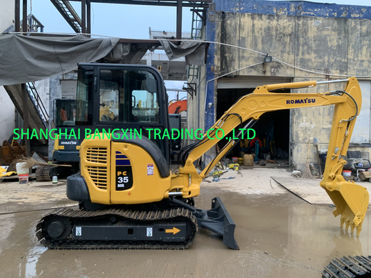 Κινητήρας Komatsu Μίνι Εκσκαφέας 3,5 Τόνων Φάρμα EPA Χρησιμοποιούμενος Γεωργός Γεωργός Μίνι Μπιγκερ