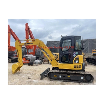 Χρησιμοποιούμενη μίνι εκσκαφέας Komatsu PC55MR-2 28.5k έτος 2021 εξαιρετική κατάσταση