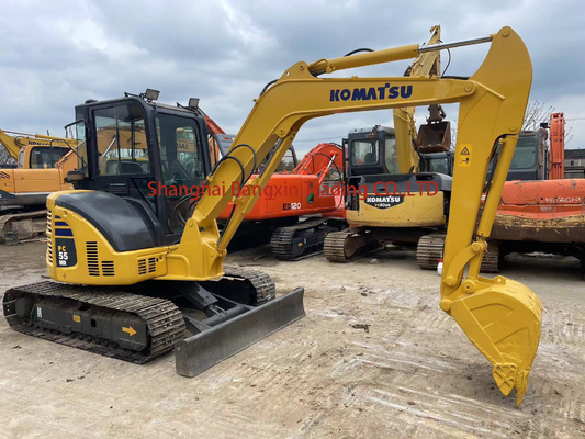 Χρησιμοποιούμενη μίνι εκσκαφέας Komatsu PC55MR-2 28.5k έτος 2021 εξαιρετική κατάσταση