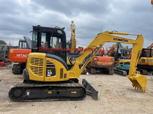 Χρησιμοποιούμενη μίνι εκσκαφέας Komatsu PC55MR-2 28.5k έτος 2021 εξαιρετική κατάσταση