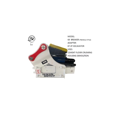 Πρότυπο προϊόντος Hammer Global Mini Excavator Bucket 68 Breaker Triangle Style για εξορυκτές