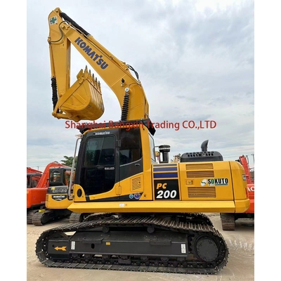 Χρησιμοποιούμενος εξορυκτής Komatsu PC220-8 Κατάλληλος για διάφορες εφαρμογές