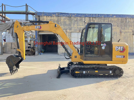 Χρησιμοποιούμενη εκσκαφέας Cat 306E2 με εξαιρετικές επιδόσεις εργασίας και 700 ώρες εργασίας το 2022